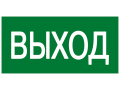 Указатель выхода. Знак Е22 100*200
